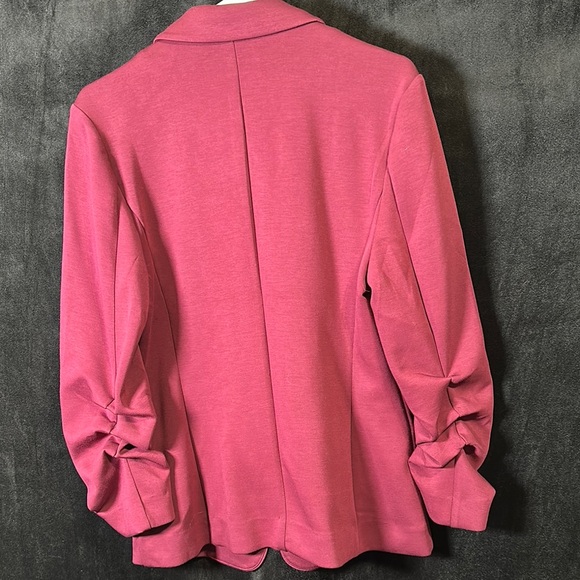 Scoop Pink Blazer Professional Suit Jacket - Picture 6 of 7